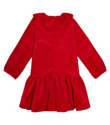 Robe brodée en coton | Kenzo Kids