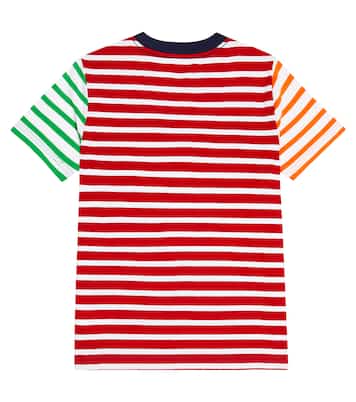 Camiseta en jersey de algodón a rayas | Polo Ralph Lauren Kids
