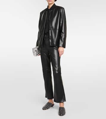 Pantaloni flared Sublime in similpelle | 'S Max Mara