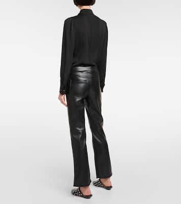 Pantaloni flared Sublime in similpelle | 'S Max Mara