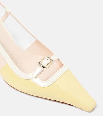 Slingback-Pumps Viv’ Canard aus Lackleder | Roger Vivier