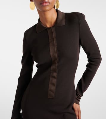 Minikleid aus einem Wollgemisch | Tom Ford