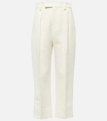 Pantalones de lino y algodón | Loro Piana