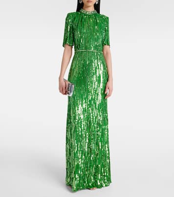 Viola sequined cutout gown | Jenny Packham