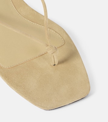 Tongs The Knot en daim | Toteme