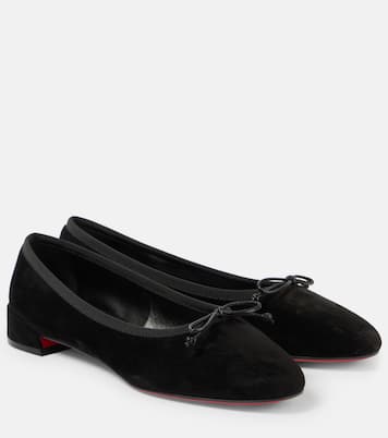 Ballerine Sweetie Jane in suede | Christian Louboutin