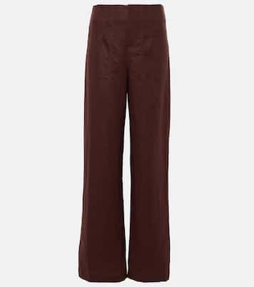 Pantaloni regular Isotta in lino | Faithfull