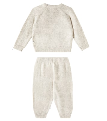 Bébé – Set pull et pantalon Gilby en alpaga | Molo