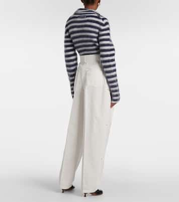 Jeans The Curzio De-Nîmes a vita alta | Jacquemus