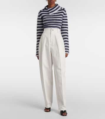 Jeans The Curzio De-Nîmes a vita alta | Jacquemus