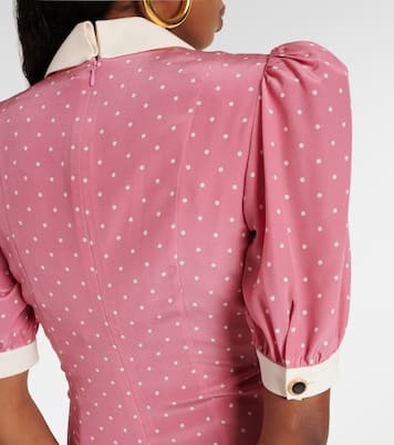 Maxikleid aus Seide | Alessandra Rich