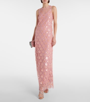 Sequined maxi dress | Rotate