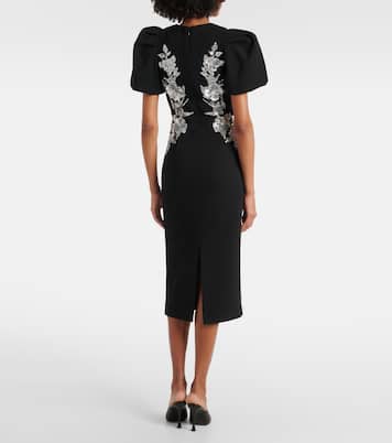 Abito midi Monroe con paillettes | Rebecca Vallance