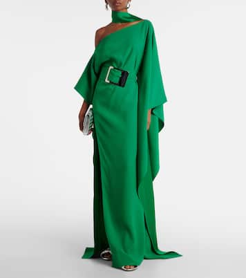 One-Shoulder-Robe Taylor aus Cady | Taller Marmo