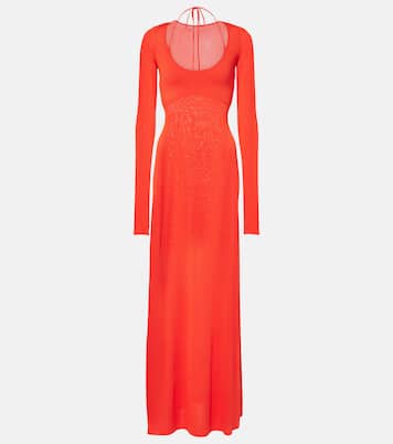 Robe longue Valejo Halter | SIR
