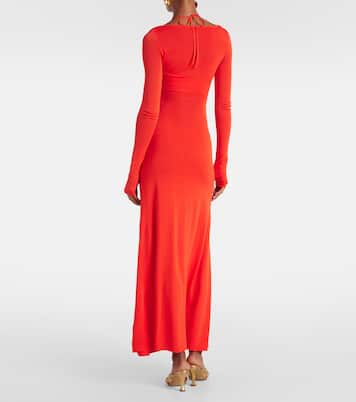 Robe longue Valejo Halter | SIR