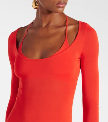 Robe longue Valejo Halter | SIR