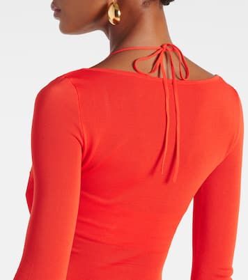 Robe longue Valejo Halter | SIR