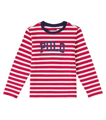 T-shirt rayé en coton  | Polo Ralph Lauren Kids