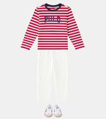 T-shirt rayé en coton  | Polo Ralph Lauren Kids