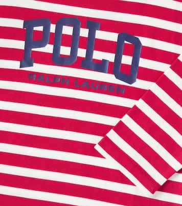 T-shirt rayé en coton  | Polo Ralph Lauren Kids