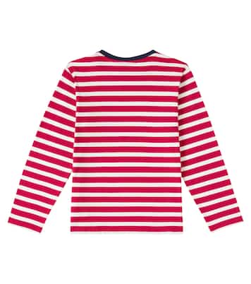 T-shirt rayé en coton  | Polo Ralph Lauren Kids