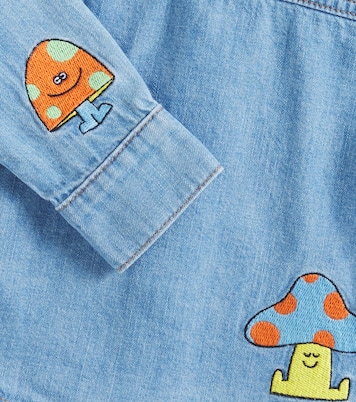 Bebé - camisa de algodón bordada | Stella McCartney Kids