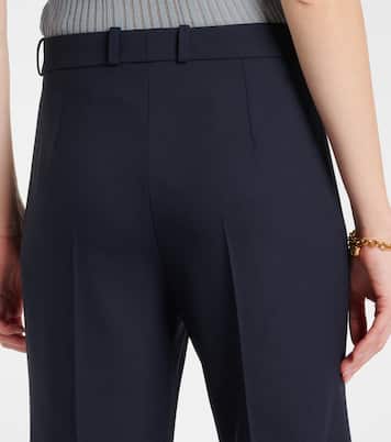 Pantalones anchos de mezcla de lana | Chloé