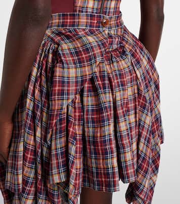 Minifalda Nymph de lino y algodón | Vivienne Westwood