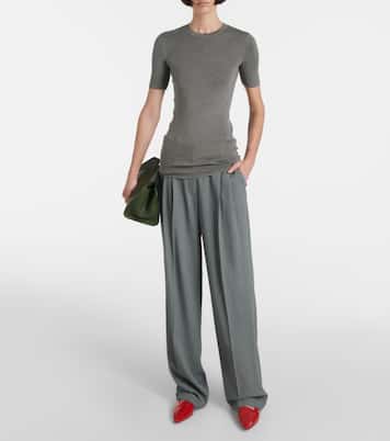Sac Peggy en cuir | The Row