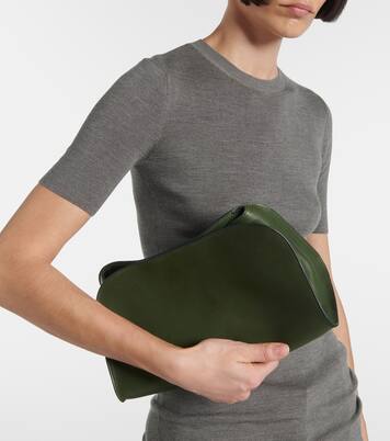 Sac Peggy en cuir | The Row