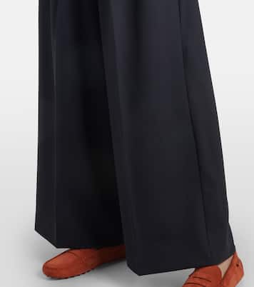 Weite High-Rise-Hose Nichols aus Schurwolle | 'S Max Mara
