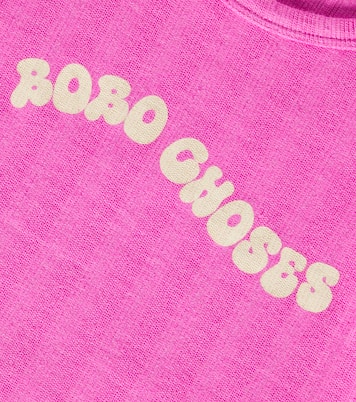 T-shirt Wavy con volant e logo | Bobo Choses