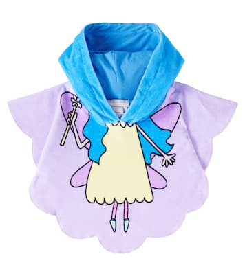 Poncho aus Baumwollfrottee | Stella McCartney Kids