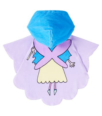 Poncho aus Baumwollfrottee | Stella McCartney Kids