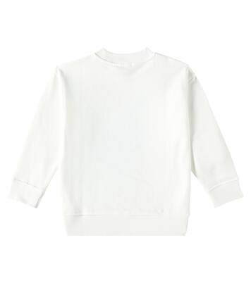 Felpa in jersey di cotone con logo | Stella McCartney Kids