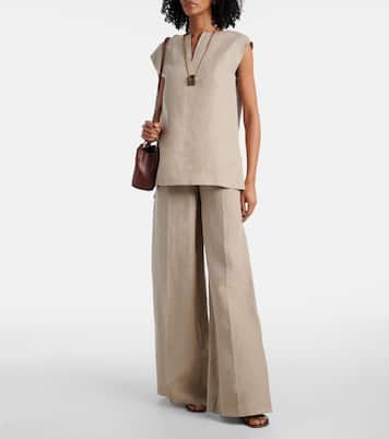 Pantaloni a gamba larga Sequoia | Max Mara