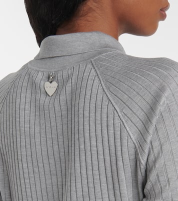 Polo in maglia di seta | Acne Studios