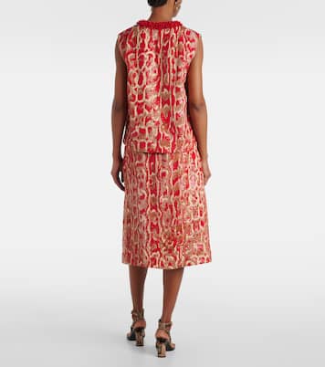 College beaded-embellished top | Dries Van Noten