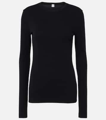 Top in jersey di misto cotone | Toteme