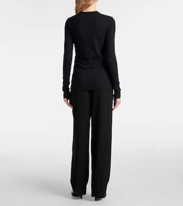 Top in jersey di misto cotone | Toteme