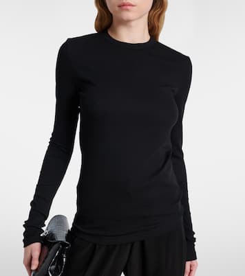 Top in jersey di misto cotone | Toteme