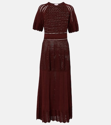 Imaginaire cotton-blend maxi dress | Eres