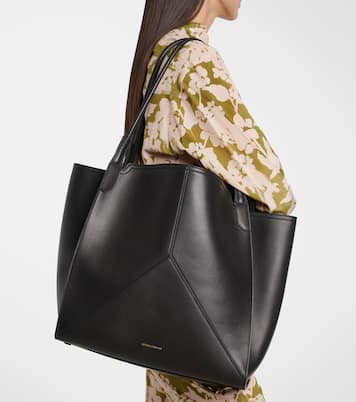Victoria Large leather tote bag | Victoria Beckham
