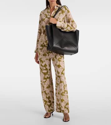 Victoria Large leather tote bag | Victoria Beckham