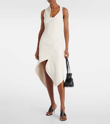 Asymmetric midi dress | Ferragamo