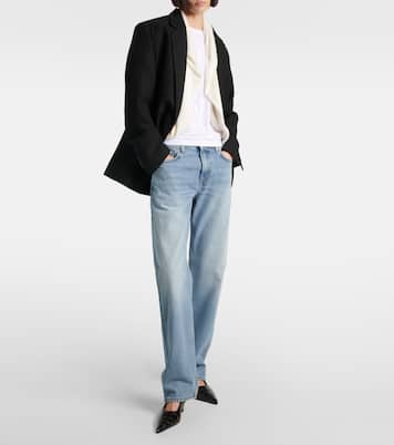 Jean droit à taille basse | Toteme