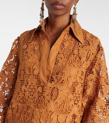 Top Coco de encaje festoneado | Zimmermann