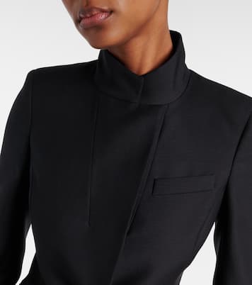 Wool and mohair jacket | McQueen