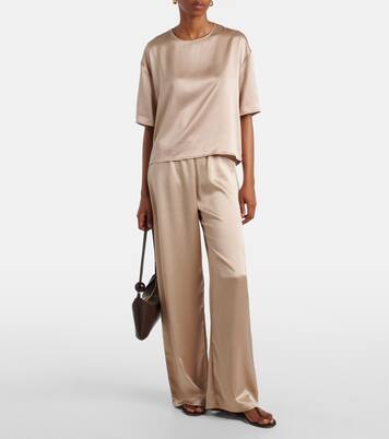 T-Shirt Barb aus Satin | Leset